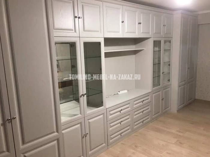 Гардеробные комнаты на заказ в Томилино