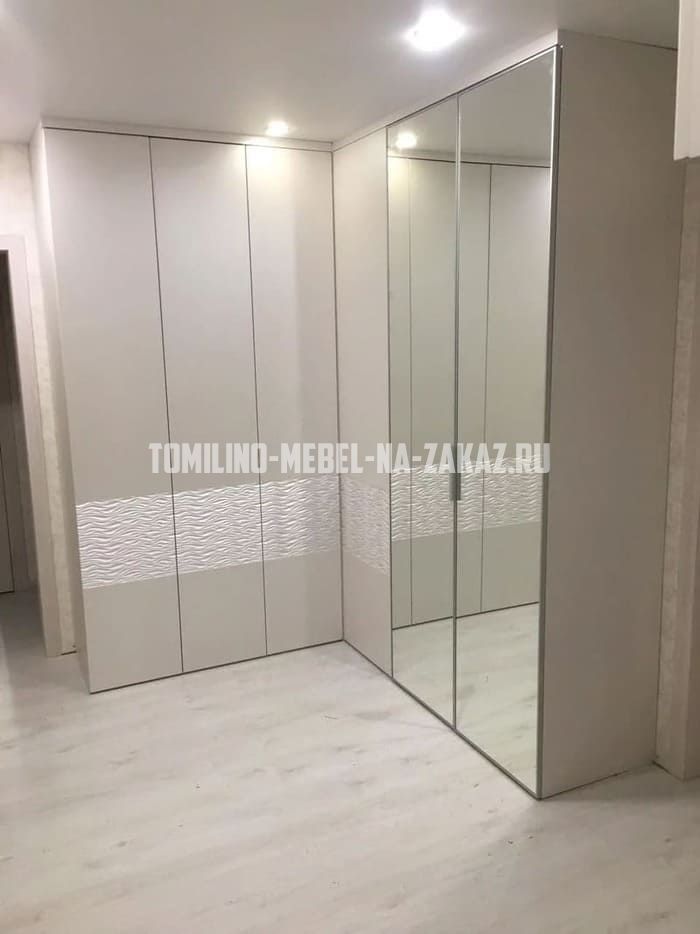 Гардеробные комнаты на заказ в Томилино