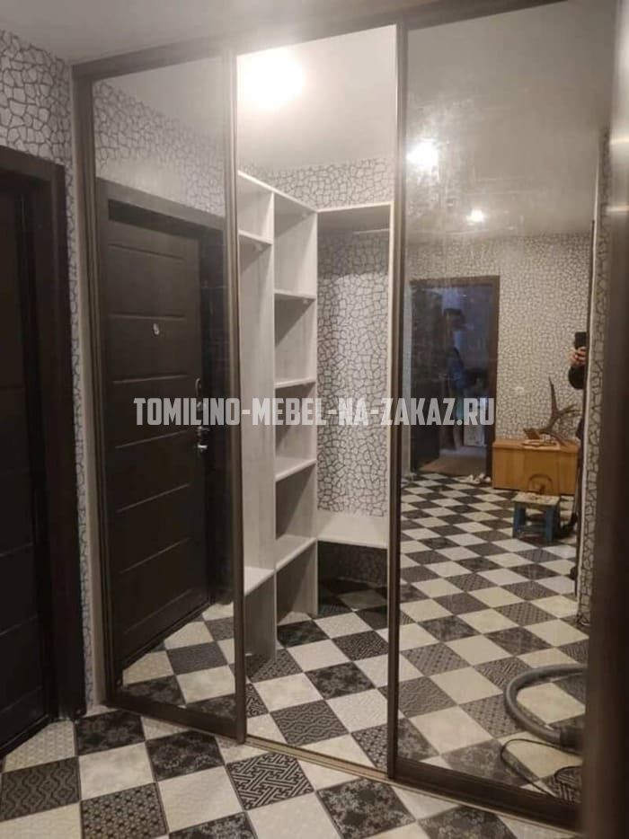 Гардеробные комнаты на заказ в Томилино